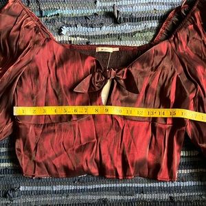 Shimmering holiday blouse ❤️